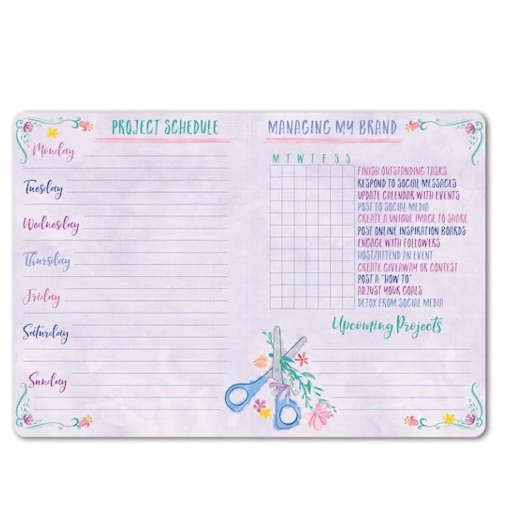 Punch Studio Maker’s Log Guided Soft Cover Journal (75848)